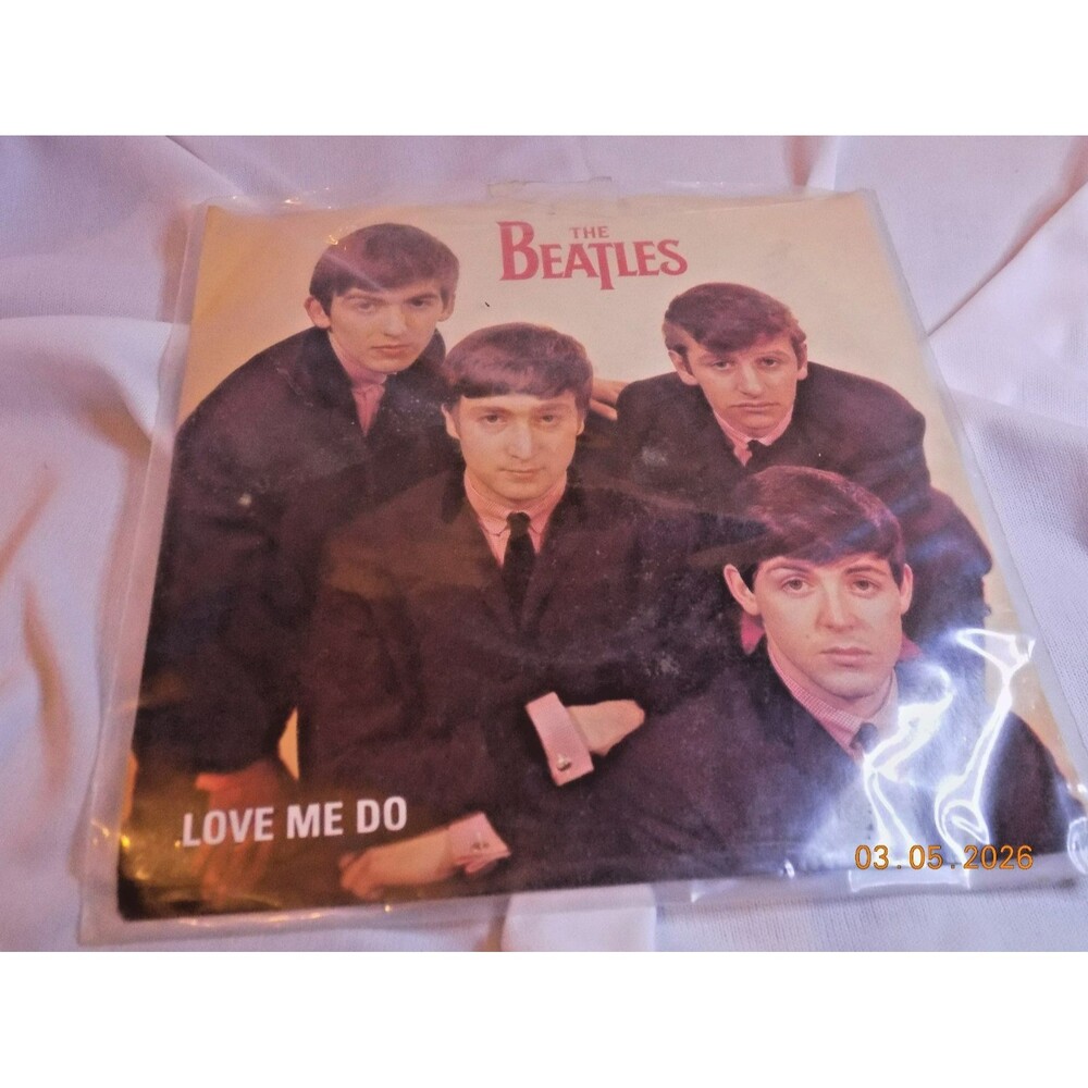 Beatles Love Me Do P.S. I Love You UK 45 record album